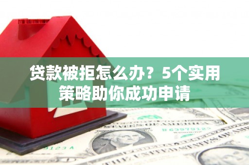 临澧贷款被拒怎么办？5个实用策略助你成功申请