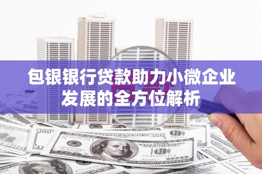 临澧包银银行贷款助力小微企业发展的全方位解析