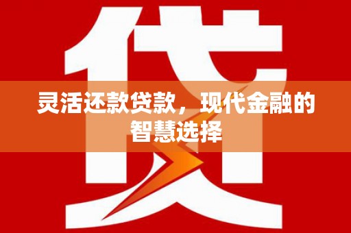 临澧灵活还款贷款，现代金融的智慧选择