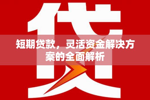 临澧短期贷款，灵活资金解决方案的全面解析