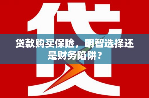 临澧贷款购买保险，明智选择还是财务陷阱？
