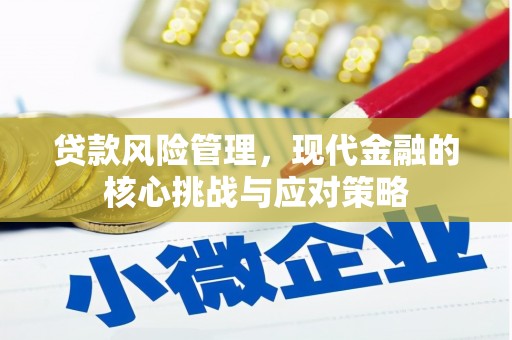 临澧贷款风险管理，现代金融的核心挑战与应对策略