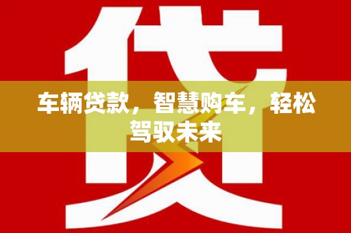 临澧车辆贷款，智慧购车，轻松驾驭未来