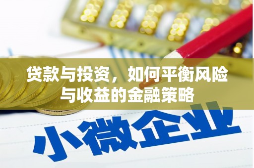 临澧贷款与投资，如何平衡风险与收益的金融策略