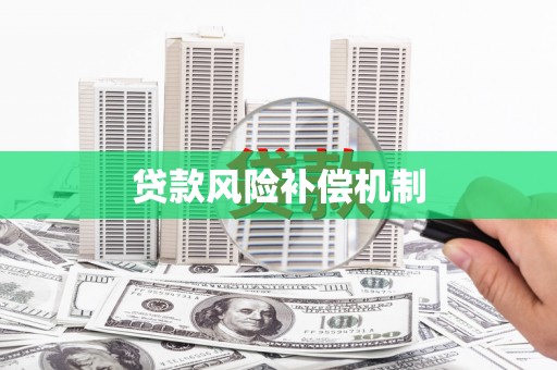 临澧贷款风险补偿机制
